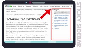 Sticky Sidebar