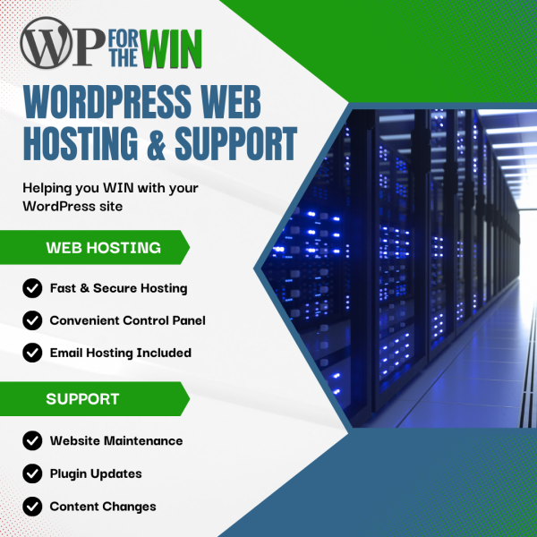 WP For The Win WordPress Website Hosting & Support