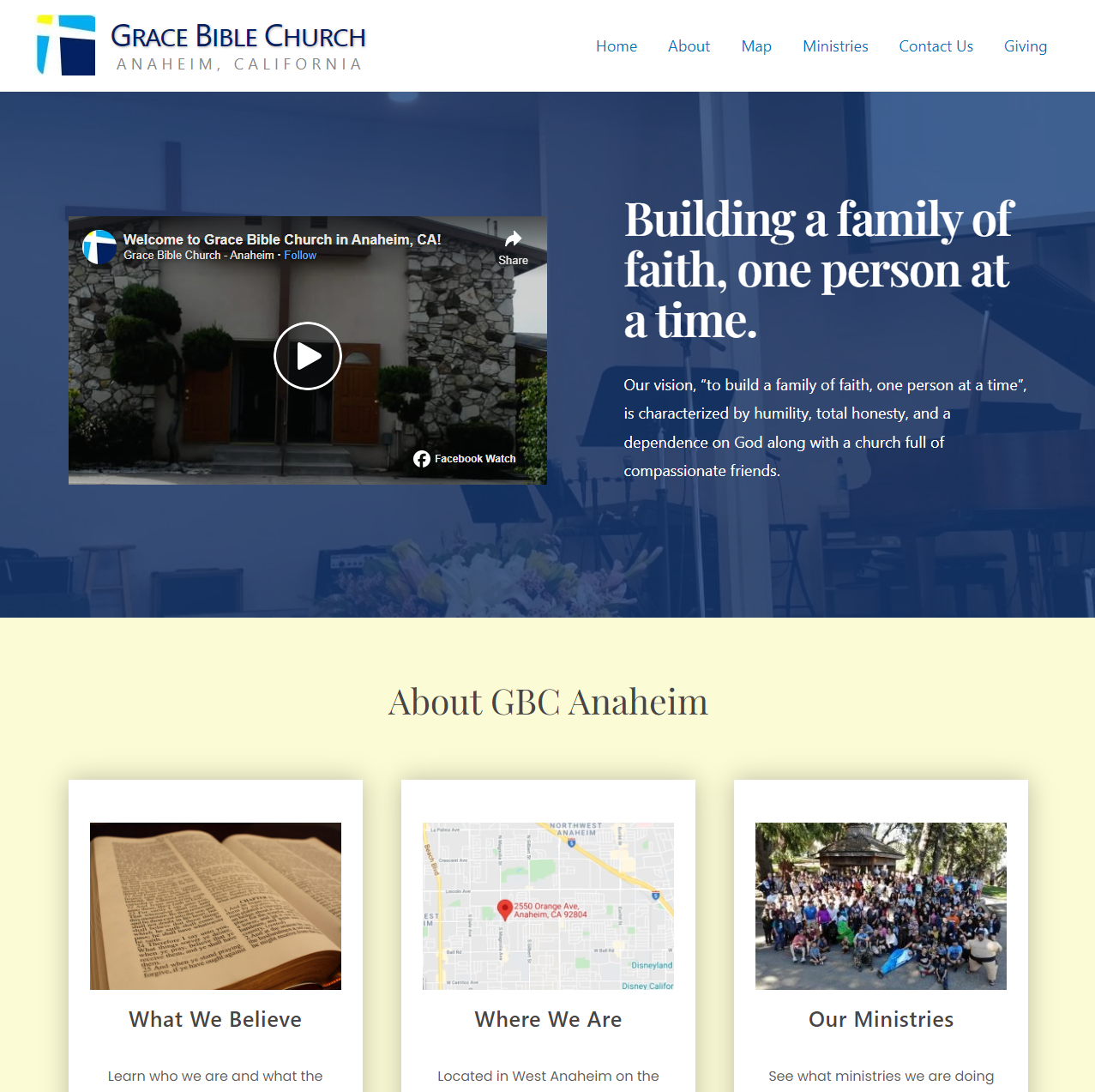 Grace Bible Church Anaheim